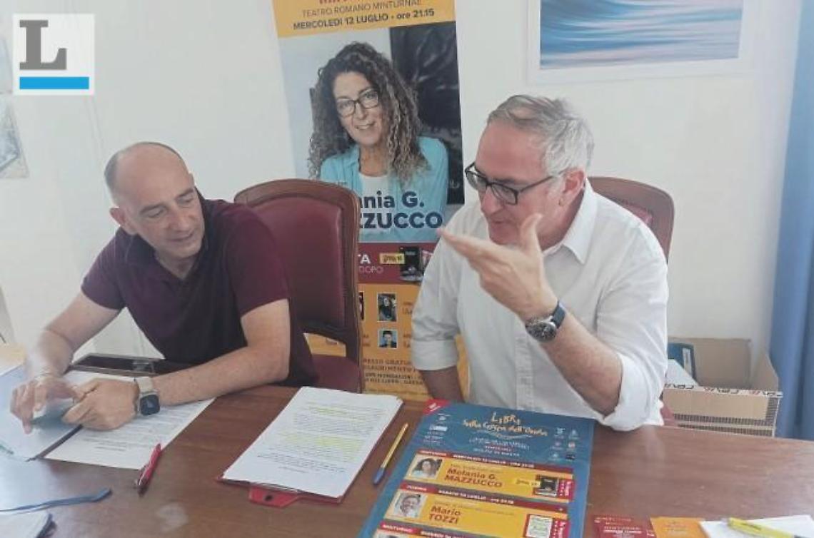 Minturno, torna "Libri sulla cresta dell'onda": ospiti Mazzucco e De Giovanni