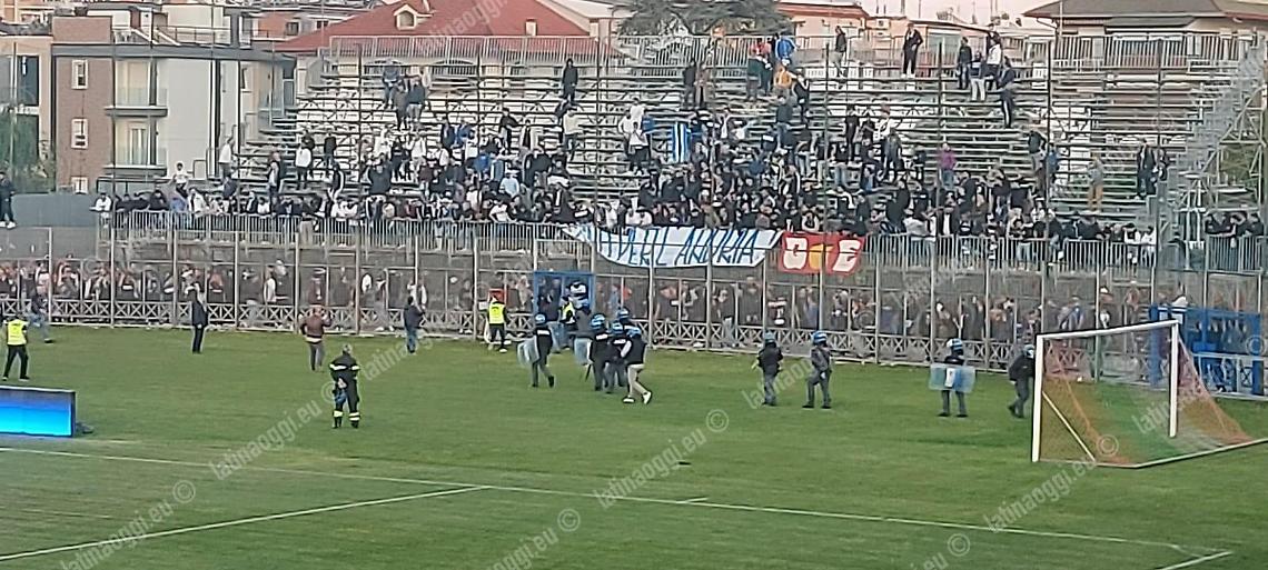 Daspo per un dipendente del Latina Calcio