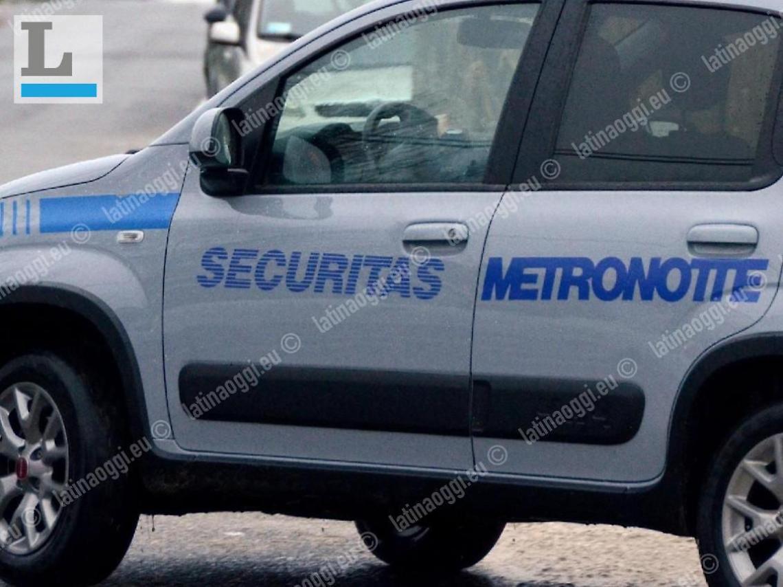 Furto in villa sventato dai metronotte della Securitas