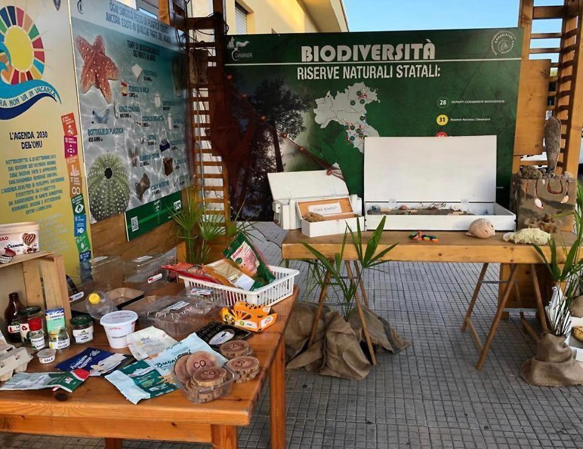 A Capoportiere uno stand per promuovere l'educazione ambientale
