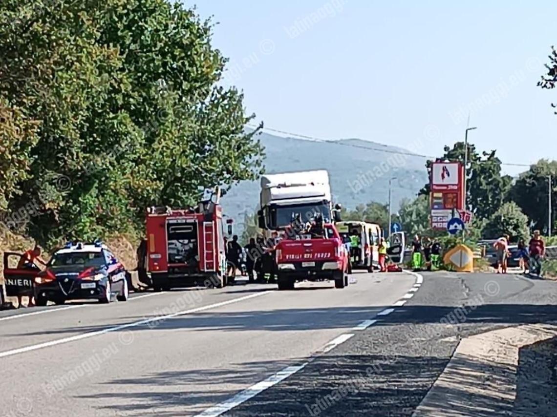 Grave incidente sulla Frosinone Mare