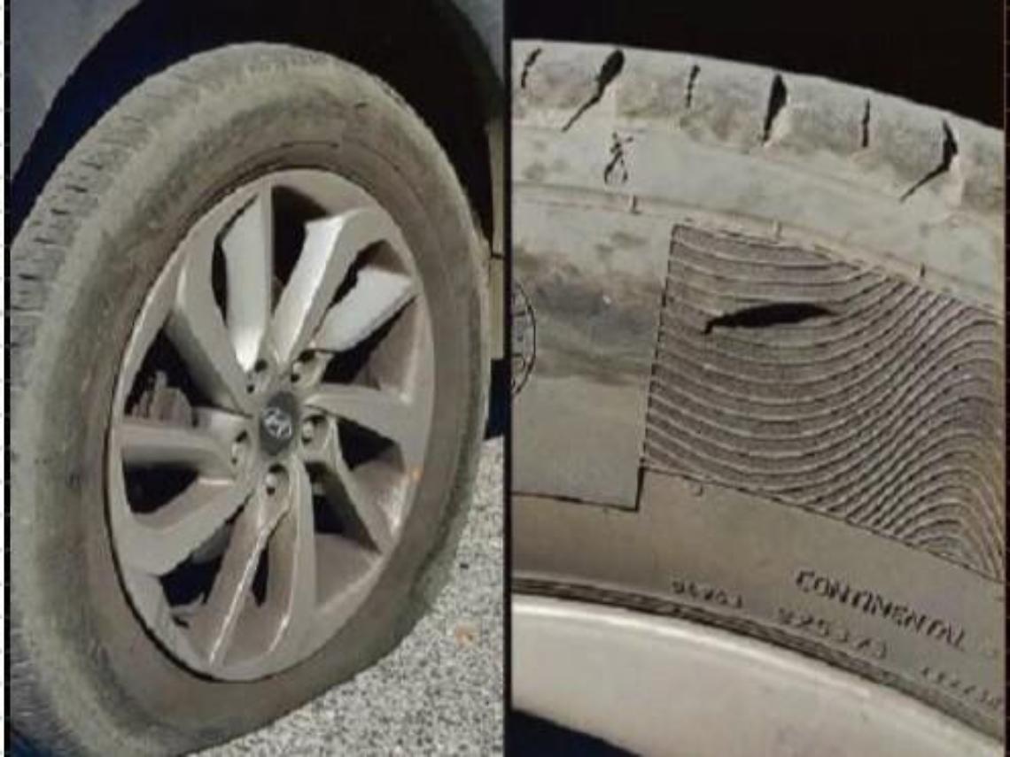 Danni all'auto di un dipendente comunale
