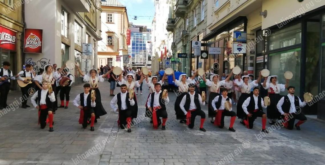 La storia folk di Minturno arriva fino a Brno in Repubblica Ceca