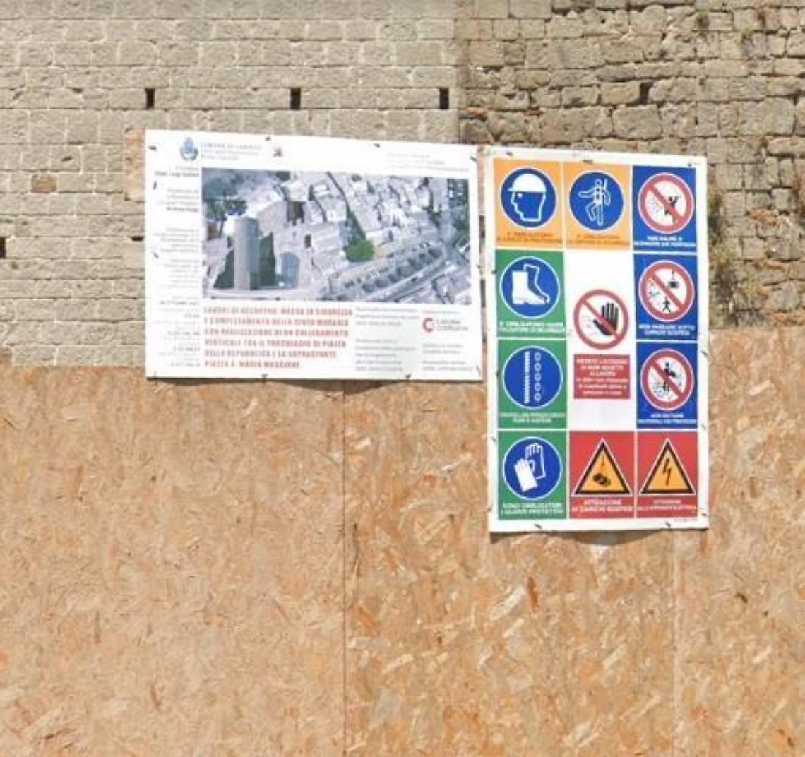 Domenica l'inaugurazione dell'ascensore nel centro storico