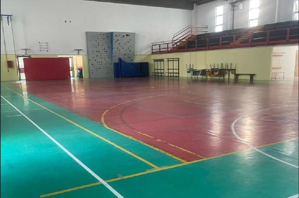 Completati i lavori alla palestra mandata a fuoco e dedicata a Daniele Nardi