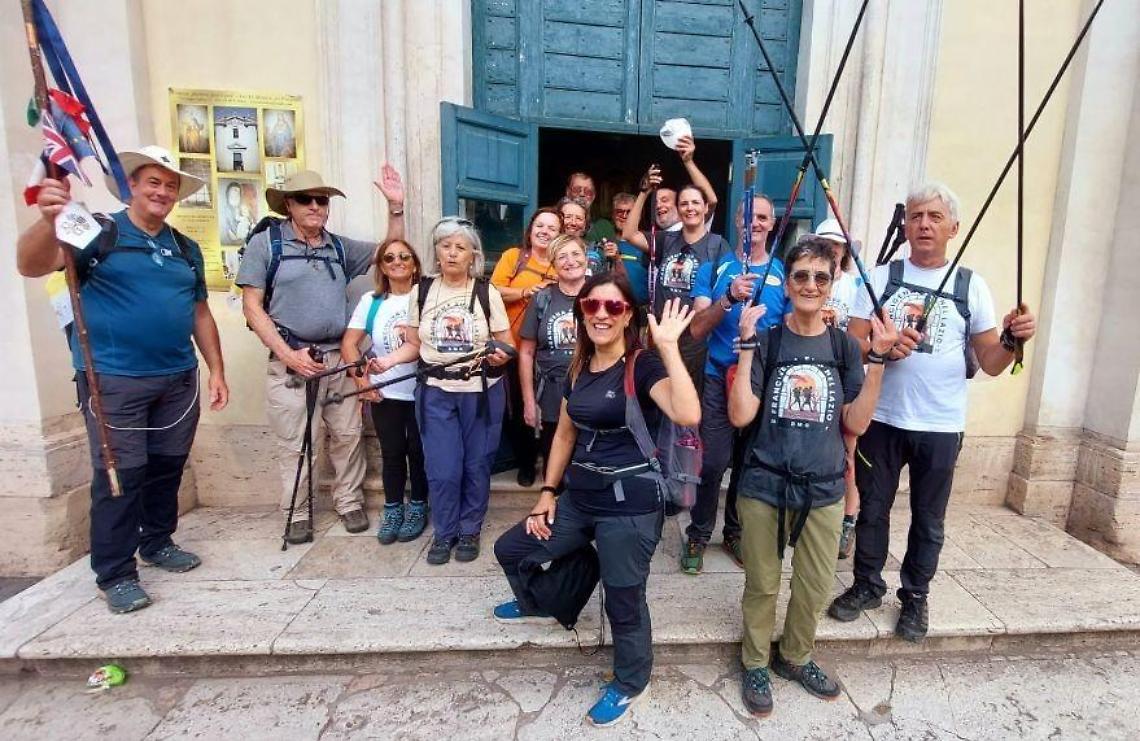 Pellegrini in arrivo da tutto il mondo per l'International Walk Teano-Roma