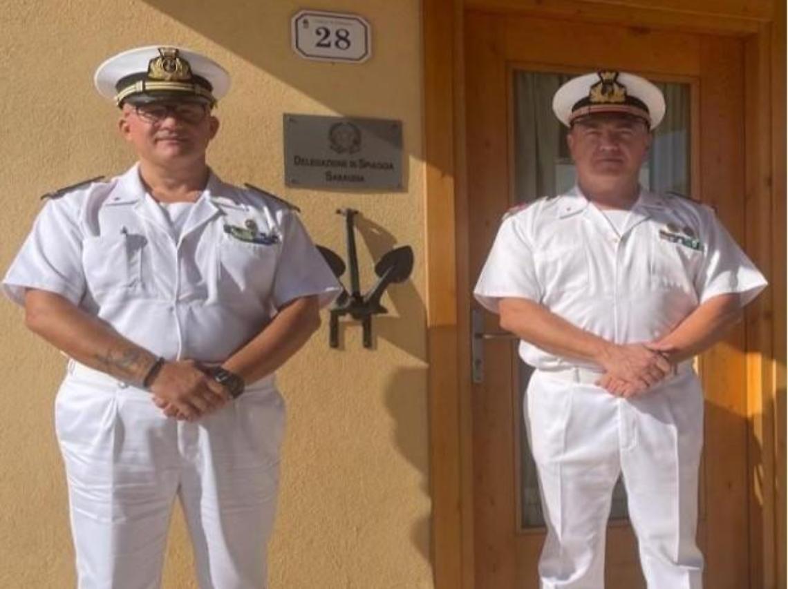 Delegazione di Spiaggia di Sabaudia, cambio della guardia
