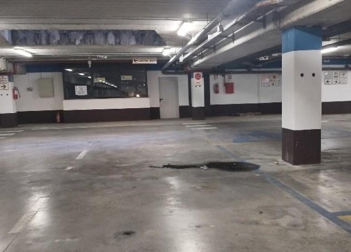 Parcheggio interrato, ancora infiltrazioni