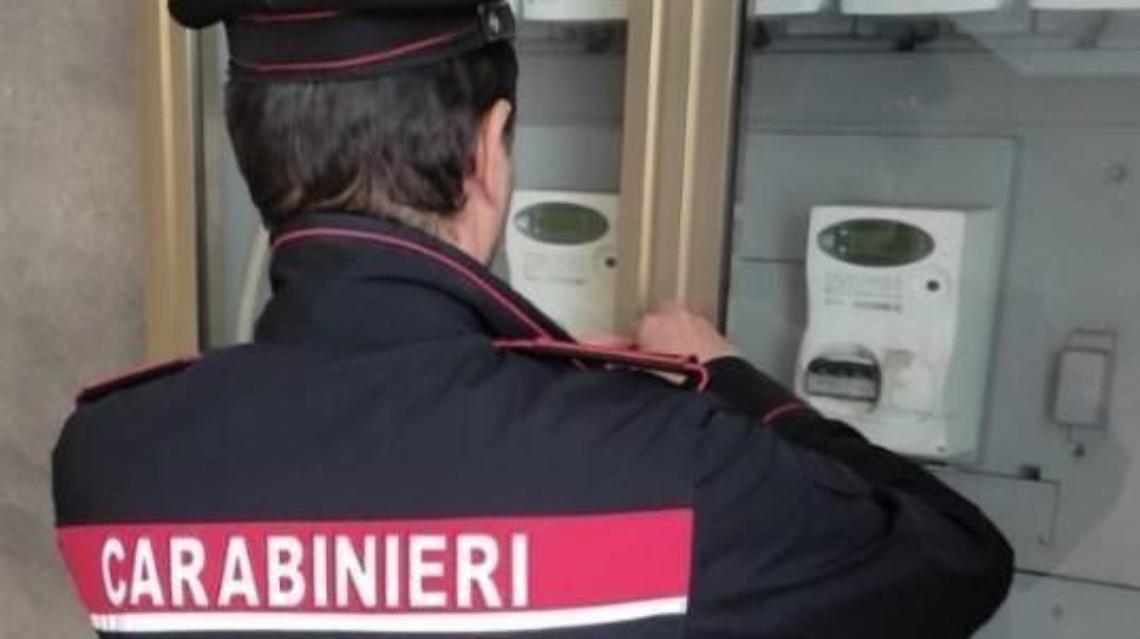 Denunciato un 46enne per furto di energia elettrica