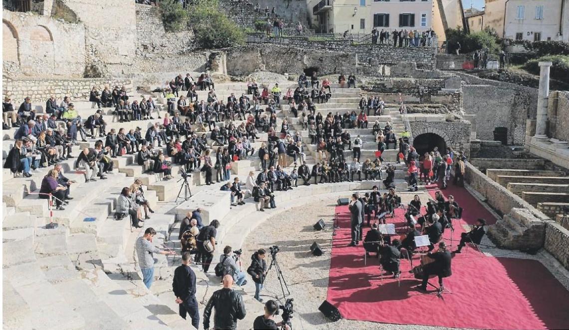 Inaugurazione Teatro Romano: «Nuovo corso per il turismo culturale»