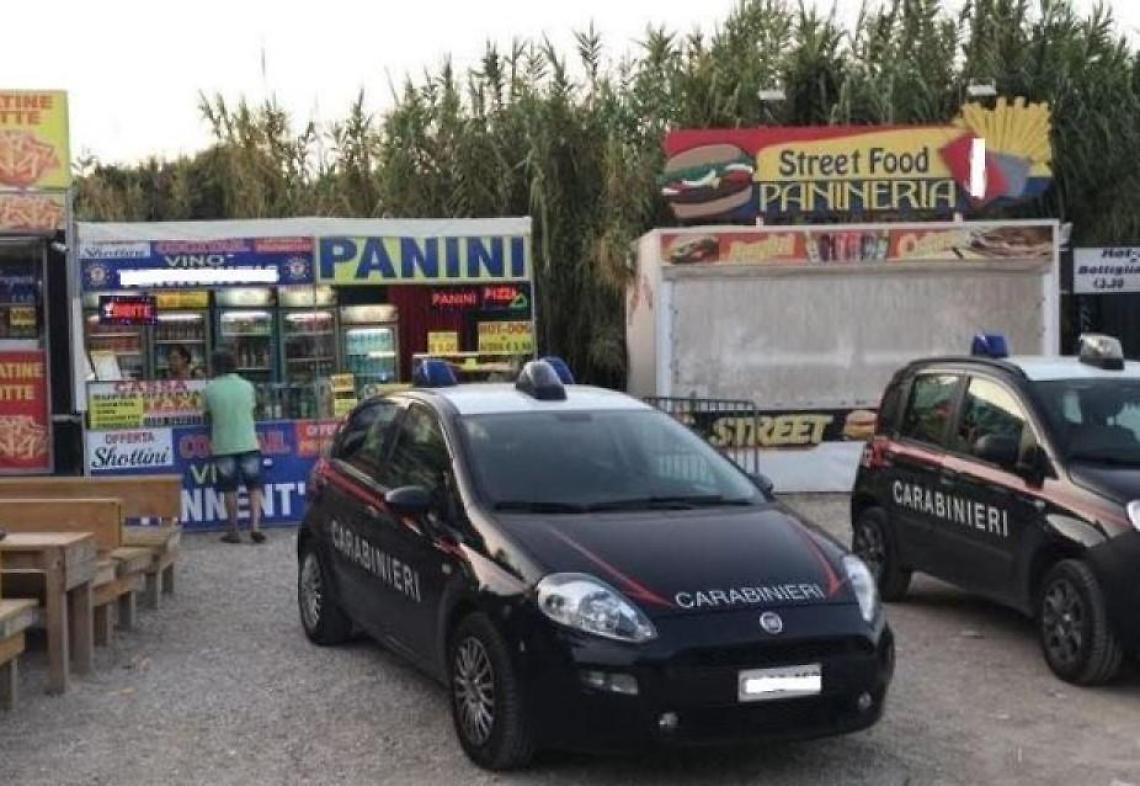 Food Truck, ispezioni del Nas: sequestrati circa 40 chili di alimenti