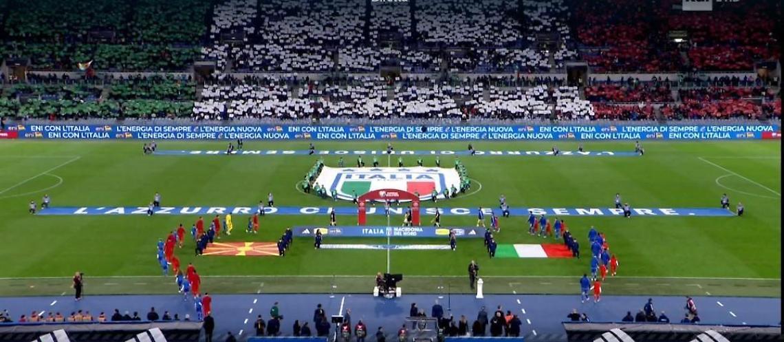 L'Italia di Spalletti rifila 5 gol alla Macedonia e vede la qualificazione
