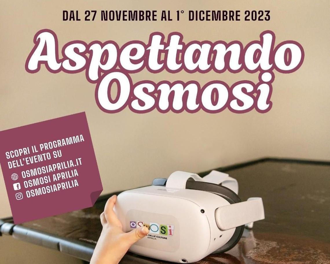 "Aspettando Osmosi" al via domani tra metaverso e intelligenza artificiale