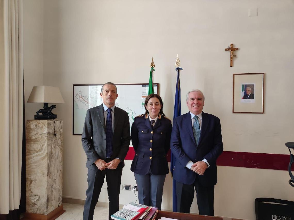 Nuovo dirigente per la divisione anticrimine della Questura di Latina.