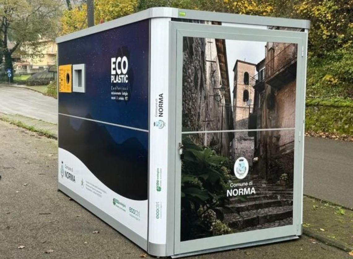 Norma, arriva il primo ecocompattatore per la plastica