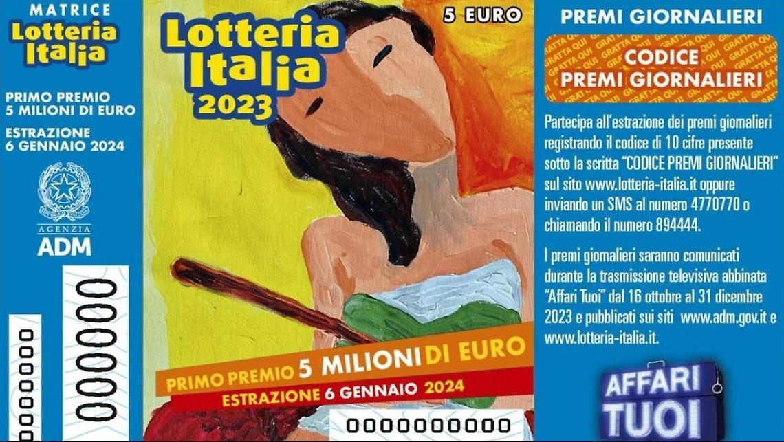 Lotteria Italia 2023: Lazio leader con 1,2 milioni di tagliandi venduti