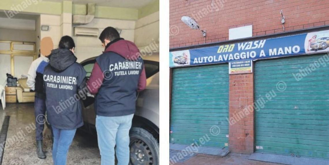 Autolavaggio chiuso per irregolarità