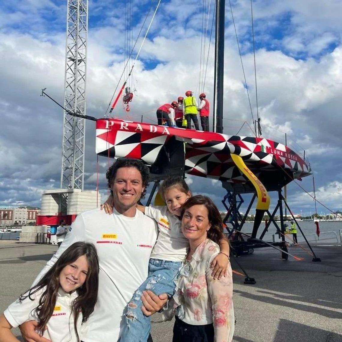 Romano Battisti nel "Power Team" di Luna Rossa per l'America's Cup