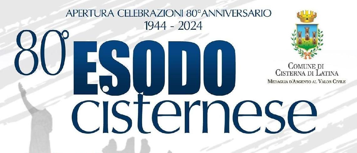 Ottantesimo anniversario dell'Esodo Cisternese