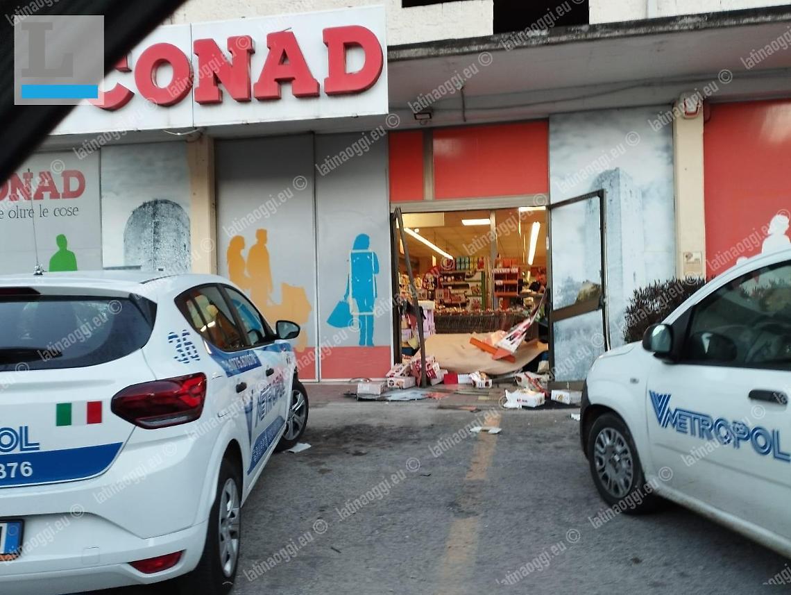 Il supermercato Conad di Sonnino scalo