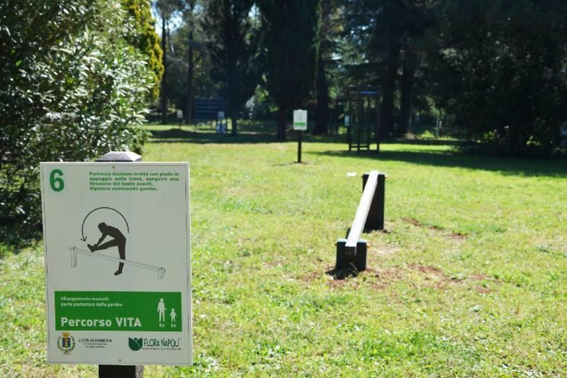Fitness all'aria aperta: il Comune predispone un'area pubblica alla Selva dei Pini