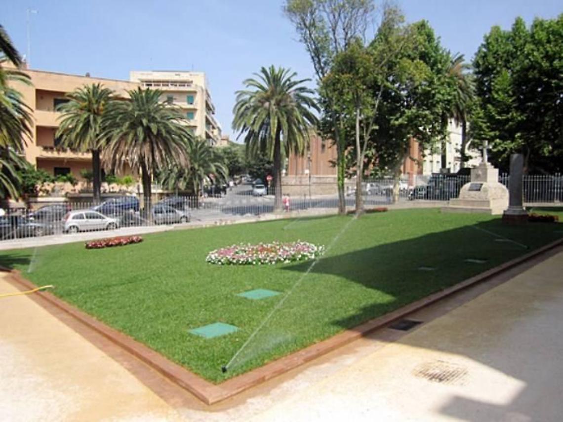 Villa Adele si prepara per l'estate: al via il restyling del grande parco e dei giochi per bambini