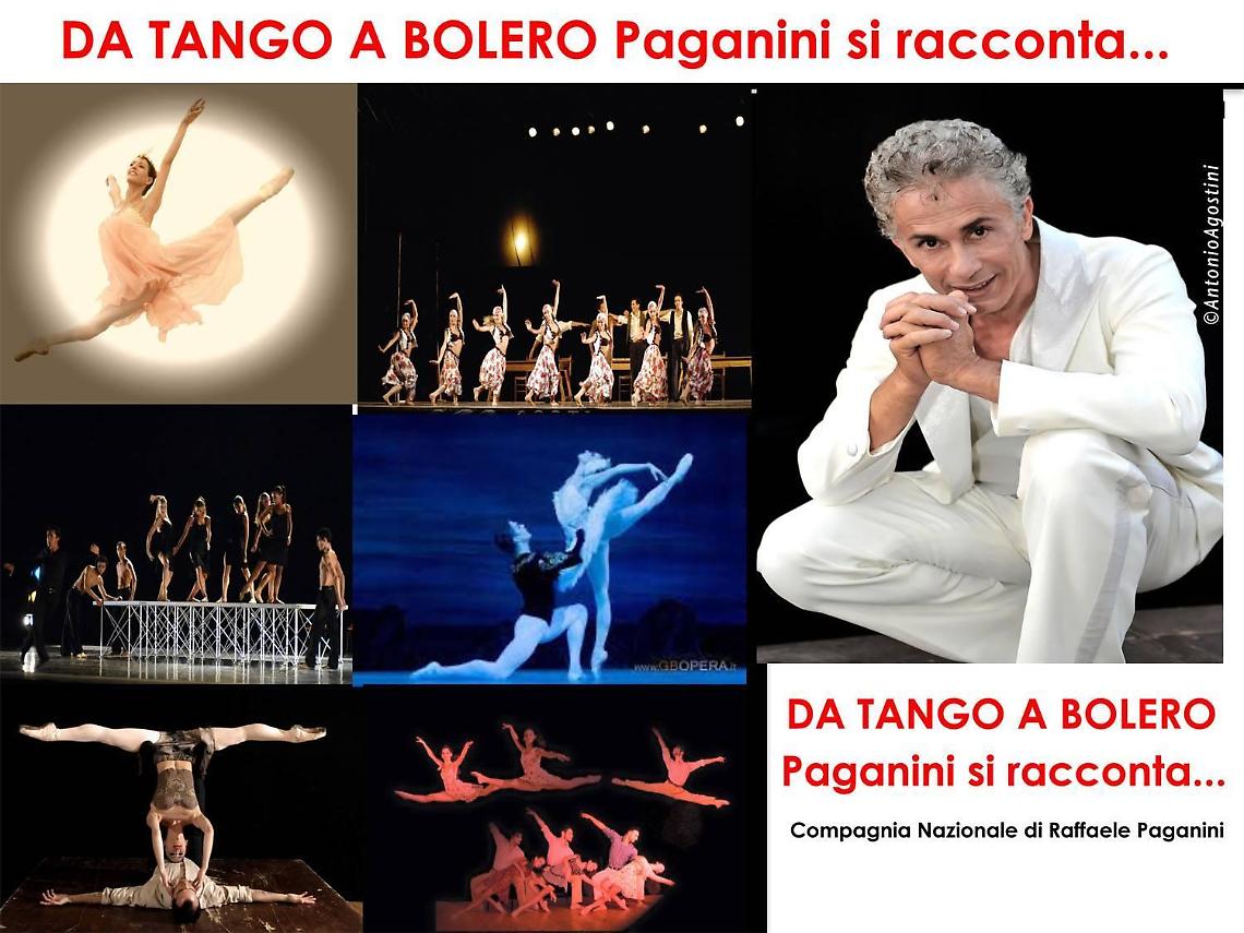 "Da tango a bolero. Paganini si racconta" in scena al teatro Europa il prossimo 5 maggio