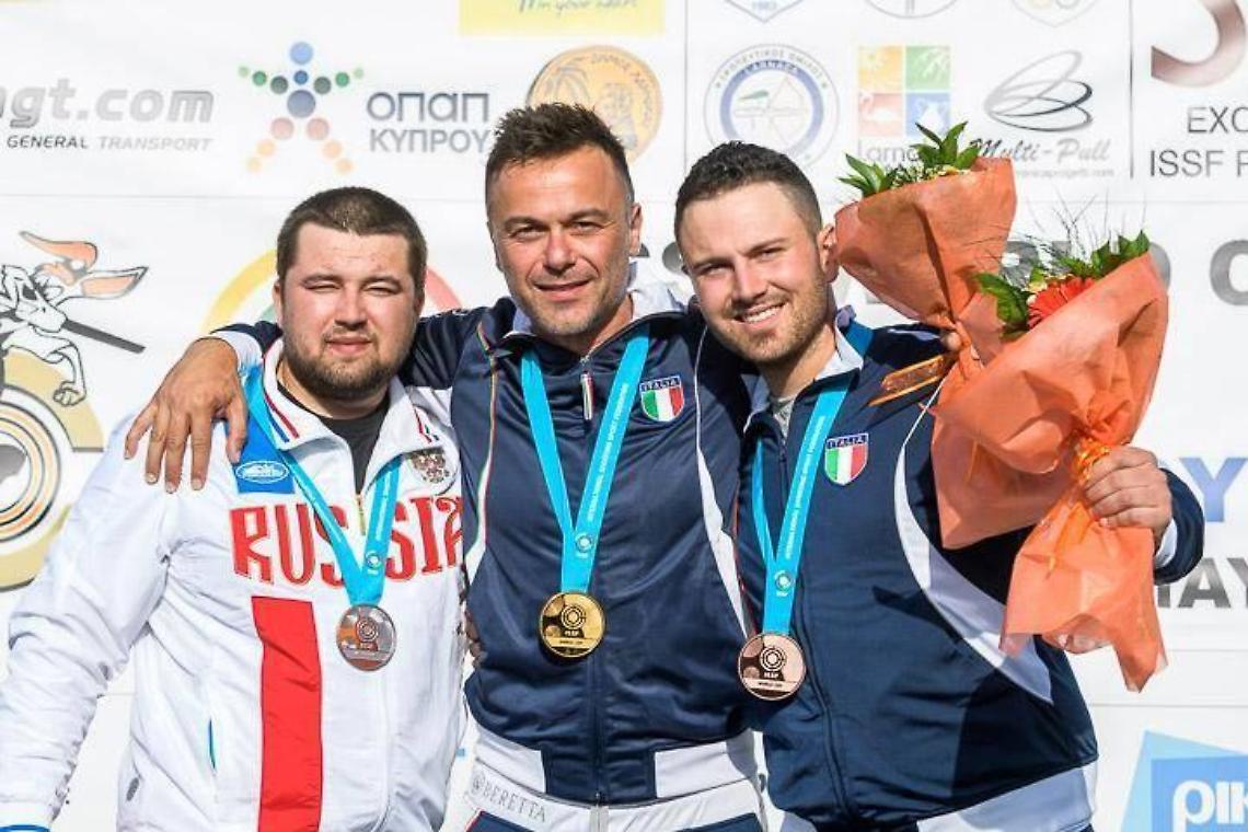 Il pontino Daniele Di Spigno fa segnare il nuovo record mondiale nel double trap