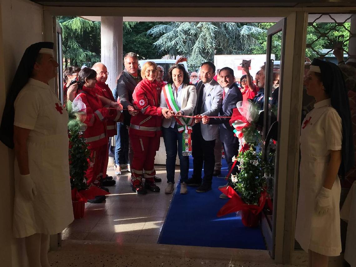 Inaugurata in un locale Ater nel quartiere San Valentino la nuova sede della Croce Rossa Italiana