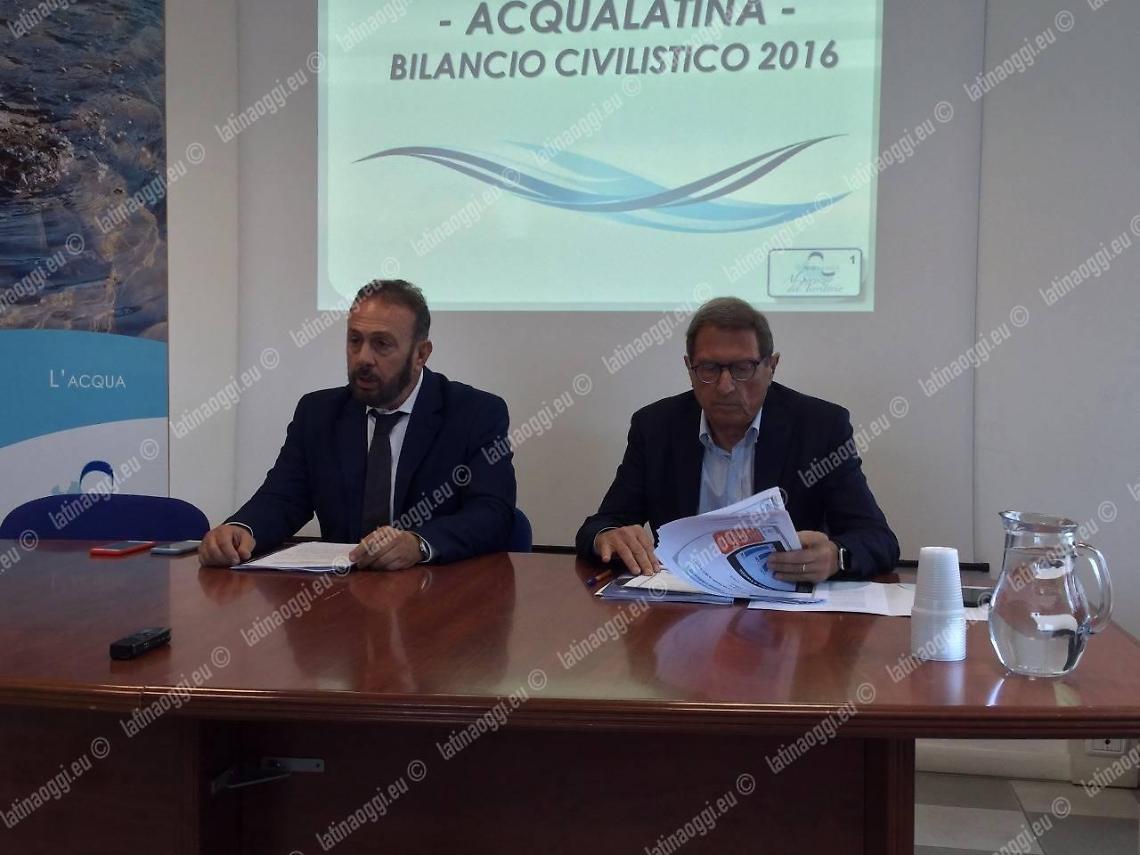 Acqualatina, bilancio 2016 con utile record. E Veolia decide di restare nella società