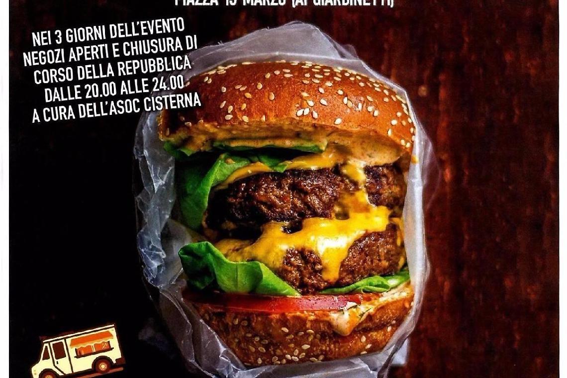 Evento enogastronomico in piazza XIX Marzo, tre giorni con trenta truck e cucine a cielo aperto