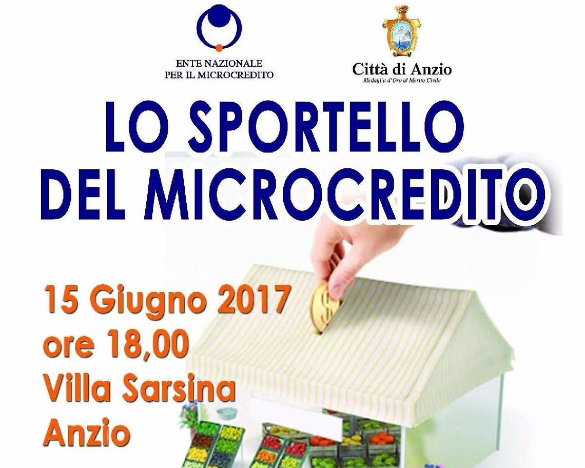 Sportello informativo per il Microcredito, domani pomeriggio la presentazione in Comune