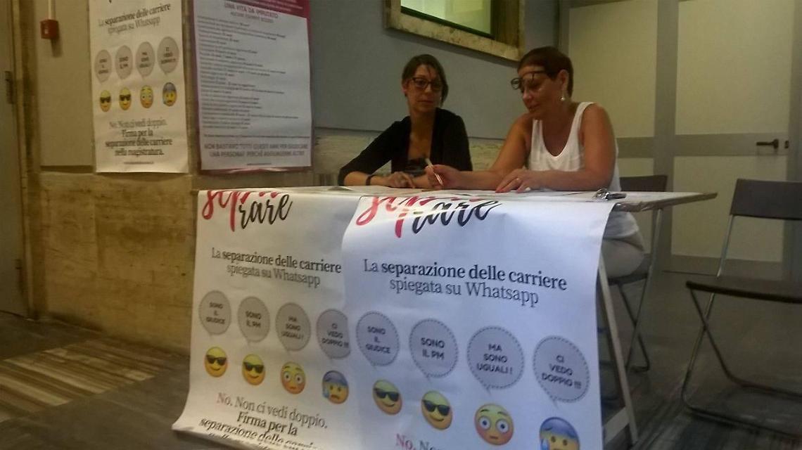 Petizione per la separazione delle carriere, raccolte oltre 200 firme in una sola giornata