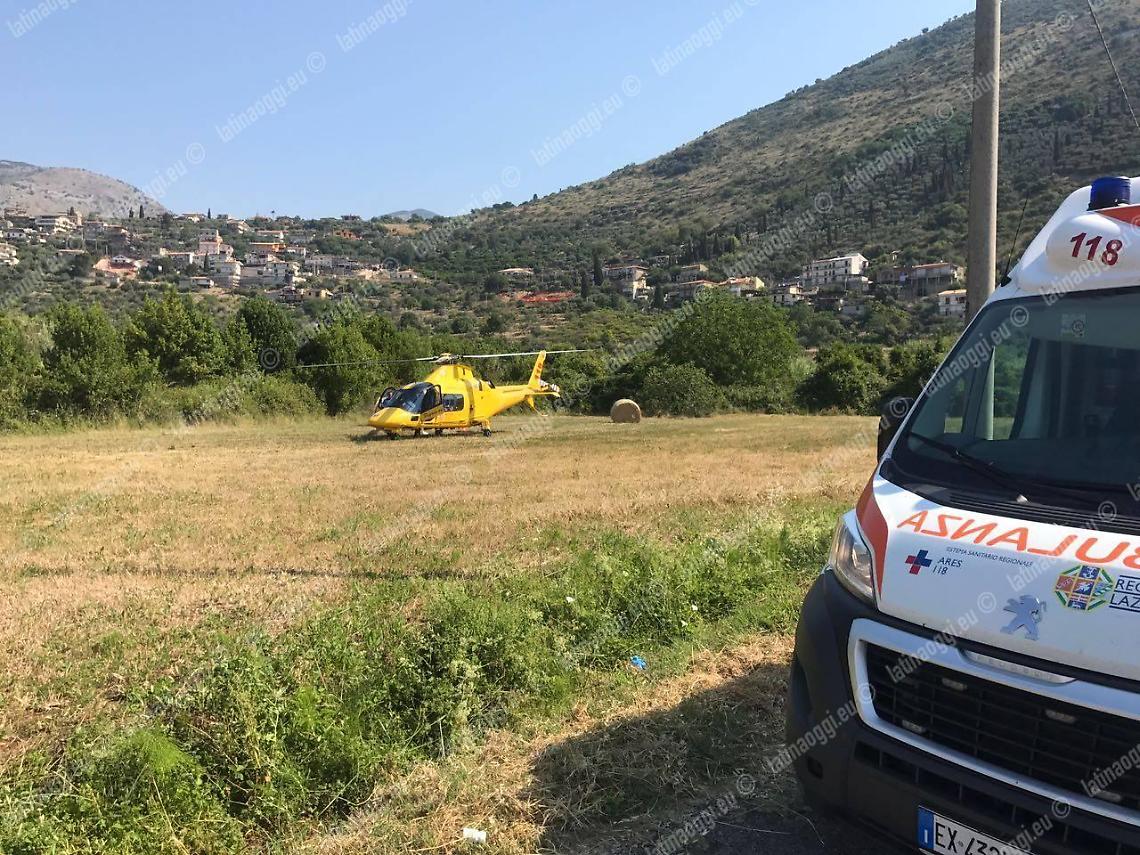 Donna ustionata trasportata in eliambulanza a Roma, le indagini del commissariato di polizia