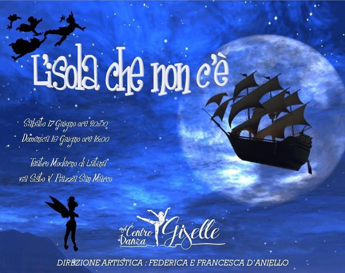 "L'isola che non c'&egrave;" arriva a Latina, stasera lo spettacolo di danza al Teatro Moderno