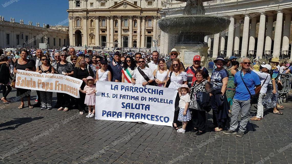 Costruì un altare nel campo di Sommati dopo le prime scosse di terremoto, l'udienza dal Papa