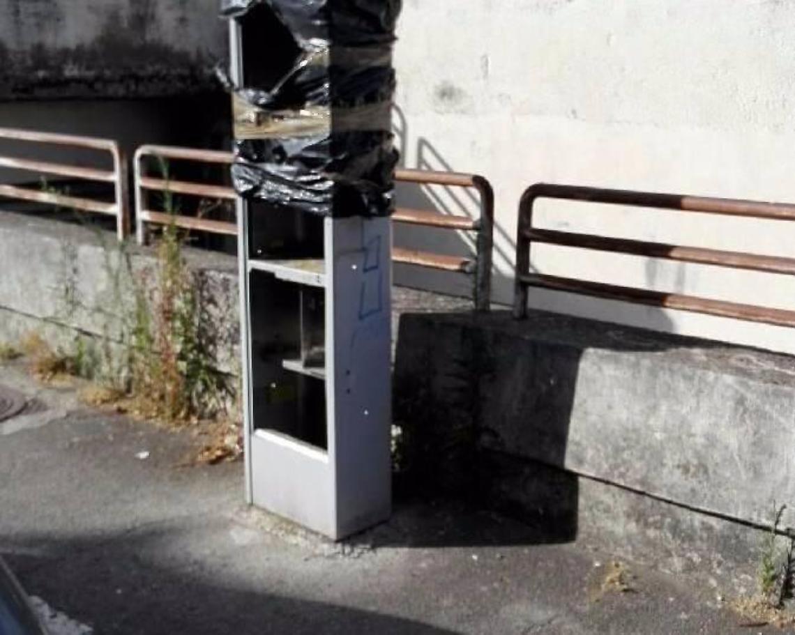 Ancora parcometri fuori uso, la segnalazione di un lettore attraverso la app di Latina Oggi