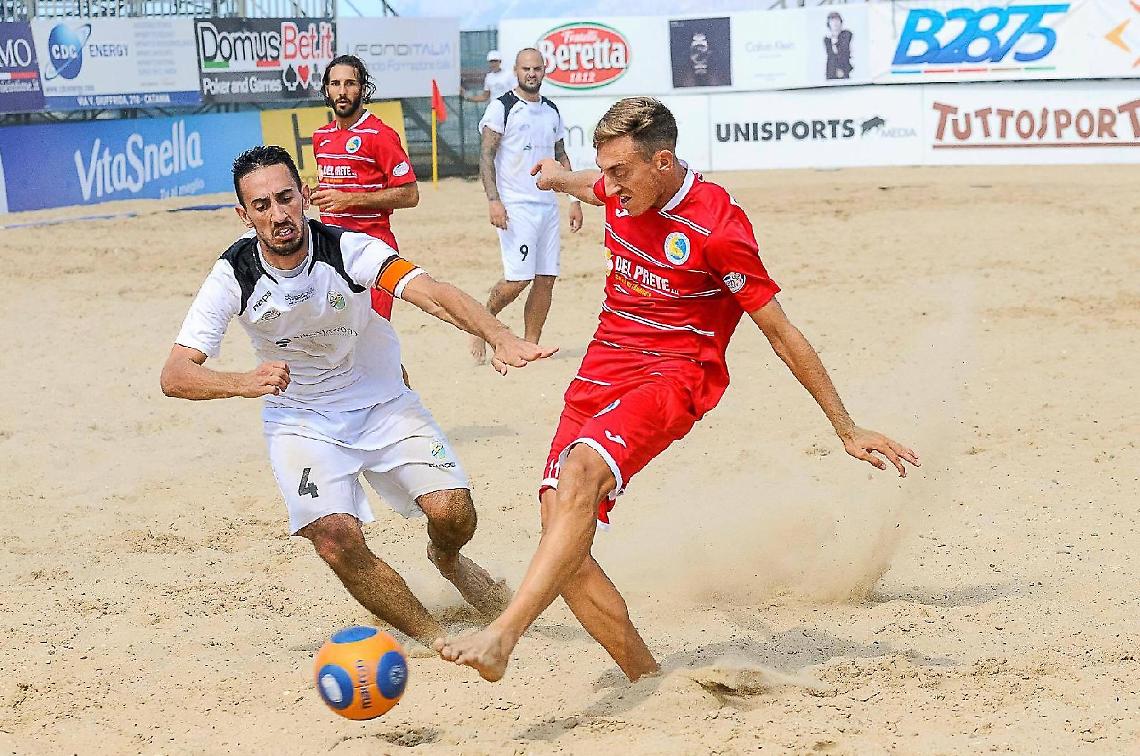 Il Terracina Beach Soccer chiude la tappa palermitana al secondo posto del girone B