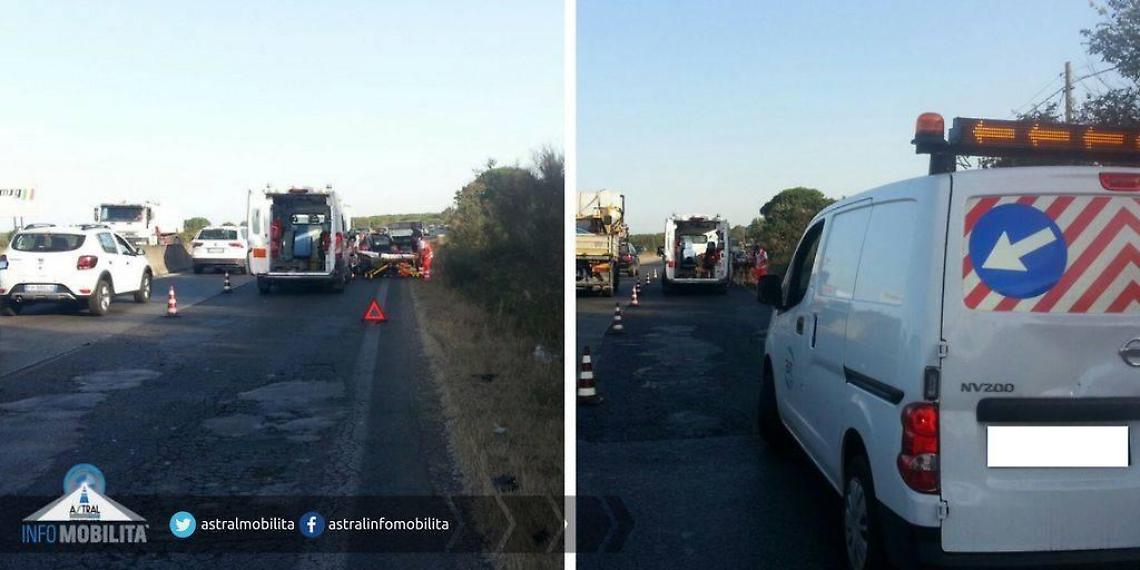 Incidente congestiona il traffico sulla Pontina. Questa mattina registrati fino a 20 km di coda