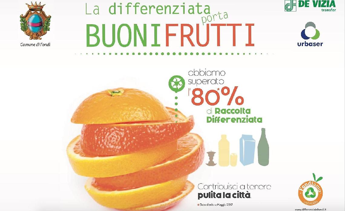 Raccolta differenziata, un anno da record: raggiunto l'80% grazie al porta a porta