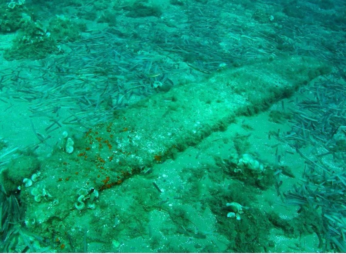 Ancora tesori nascosti nei fondali del Circeo, scoperta un'antica ancora di pietra