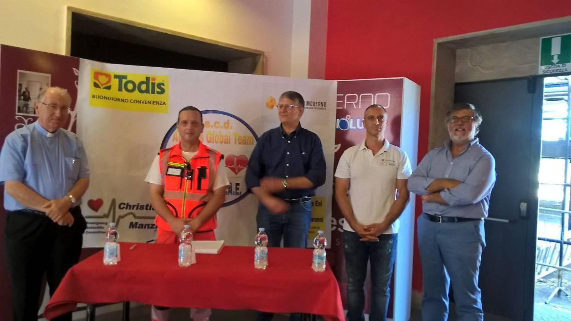 Donato un defibrillatore alla Parrocchia di San Luca, l'iniziativa dell'associazione Ascd