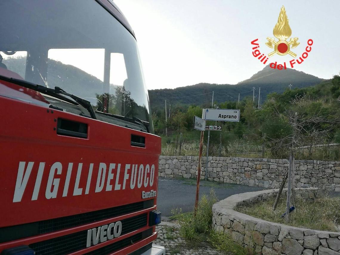 Si perde sulla montagna vicino all'Eremo di Sant'Erasmo, escursionista soccorso con l'elicottero
