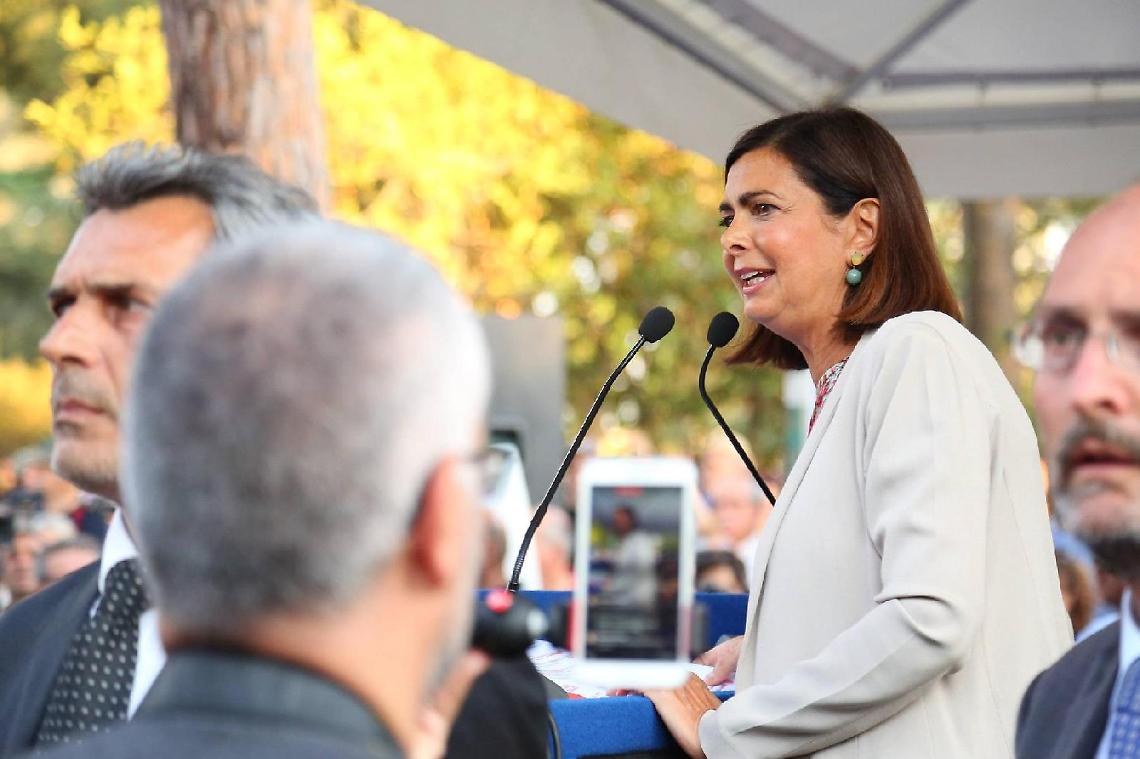 Il Presidente della Camera Laura Boldrini di nuovo a Latina per il festival "Come il vento sul mare"