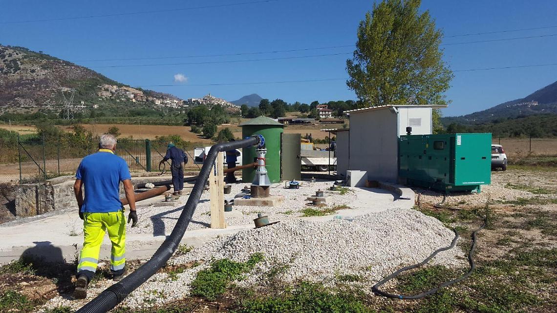 Emergenza idrica, ultimati i lavori di potenziamento in località Campo Pozzi Volaga