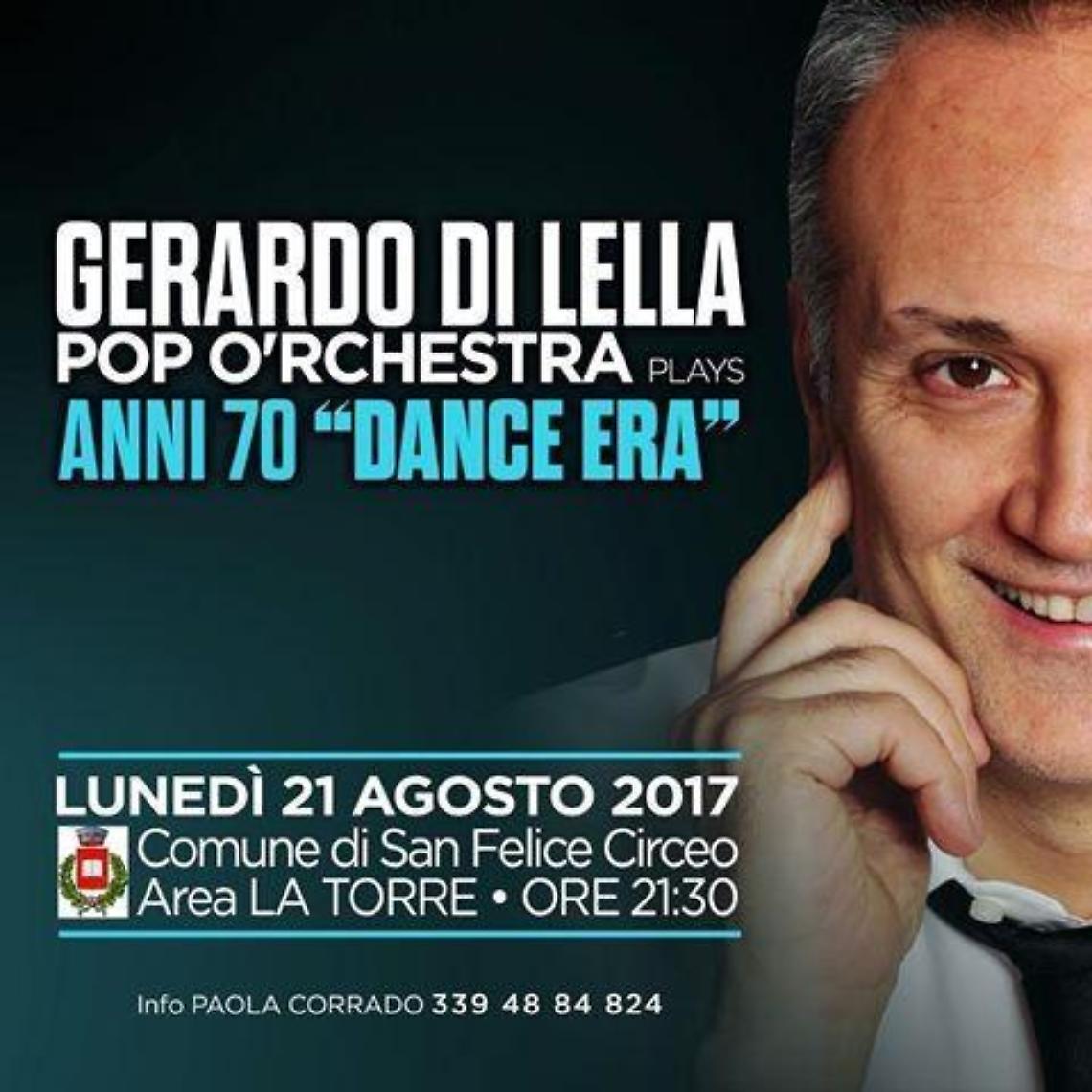 Live al Circeo la Gerardo Di Lella Pop O'rchestra per un grande show targato Anni 70 &ldquo;Dance Era&rdquo;