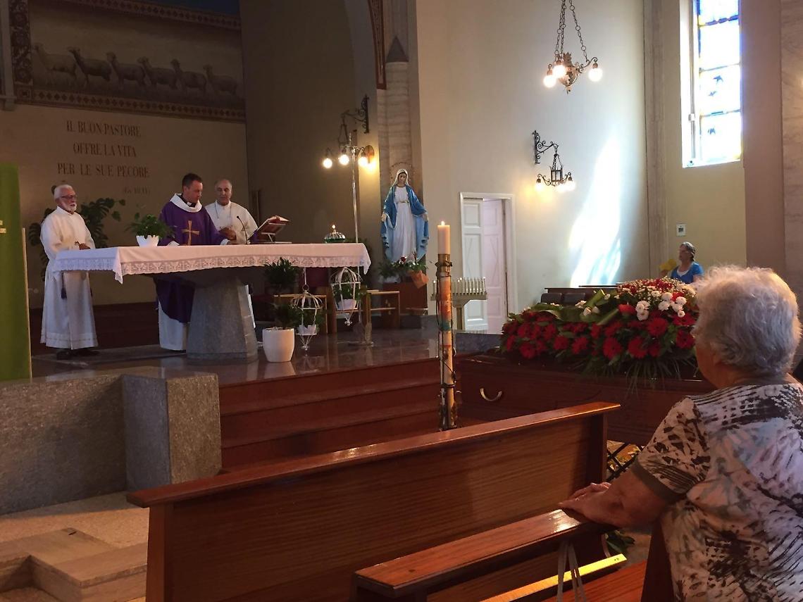 Incidente sulla Nettuno-Velletri, celebrati i funerali di Giuseppe Dolfa al Sacro Cuore