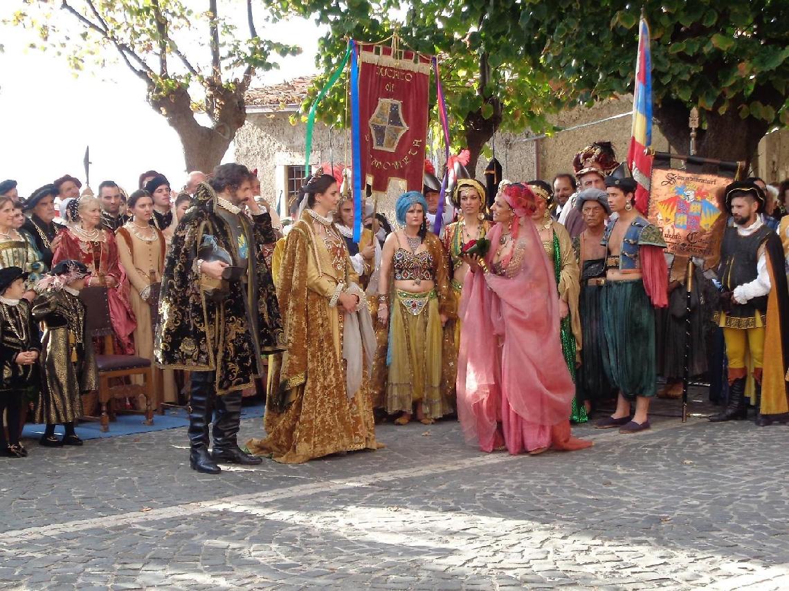 Il borgo medievale torna indietro di cinque secoli. con la rievocazione della Battaglia di Lepanto