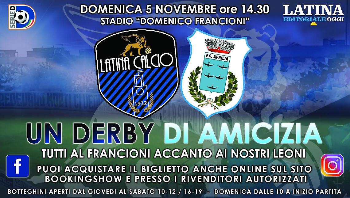 Verso il derby Latina - Aprilia. Due squalificati per i nerazzurri