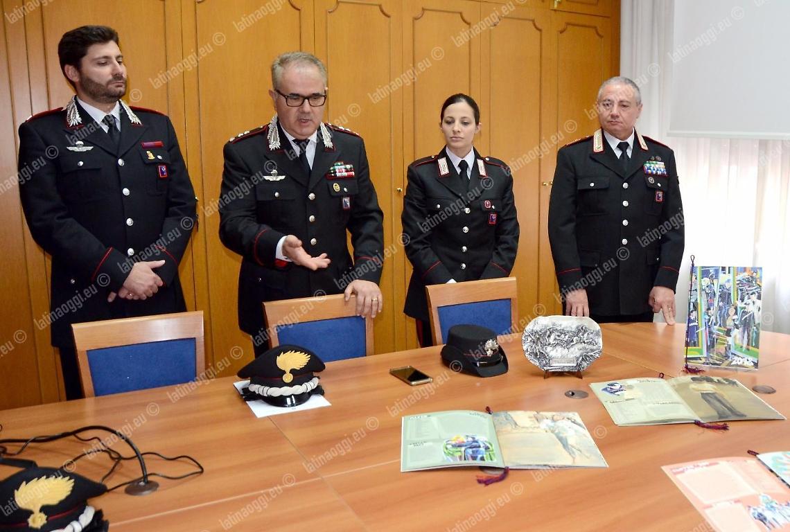 I carabinieri presentano il calendario 2018